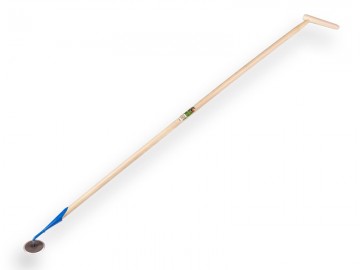 1016800 discusschoffel de wit gesmeed 9 cm met atlas steel 170 x 30 cm en druppelkruk