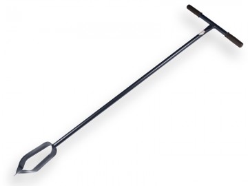 1020100 grondboor de wit gesmeed 10 cm lengte 123 cm