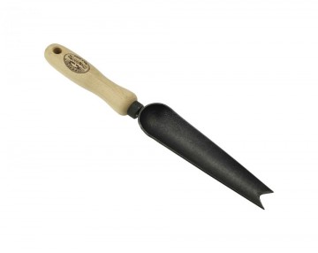 1025007 onkruidsteker   onkruidschepje de wit met essen handvat 14 cm