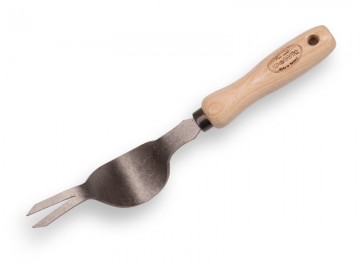 1025012 weedpopper   onkruidsteker de wit gesmeed met essen handvat 14 cm