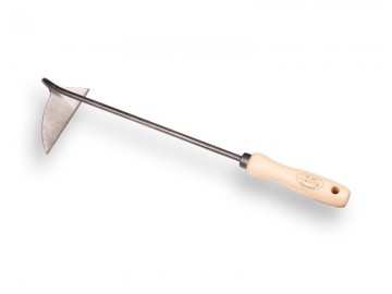 1025120 schrepel de wit 12 cm gesmeed en gepolijst met essen handvat 14 cm
