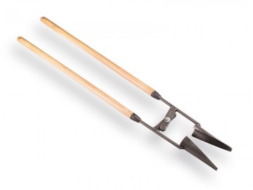 1025210 bollenpoter de wit met 2 essen stelen 75 cm