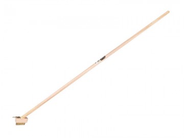 1308242 voegenstaalborstel jimmy gehard staaldraad met scratcher en ikape steel 150 x 28 cm fsc