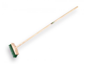 1308262 onkruidbezem atlas groene ppn verzinkt staaldraad 25 cm met ikape steel 150 x 28 cm fsc 100