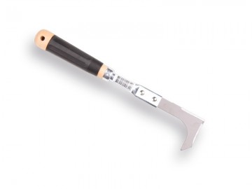 1319060 voegenmes met houten greep en rubber handvat