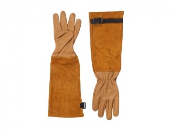 1507854 rozenhandschoen felco 705 maat l hoogwaardig leder suede manchet perforatiebestendig