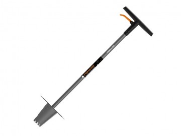 1510620 bollenplanter fiskars ergo 100 cm plantdiepte 15 cm met opstap