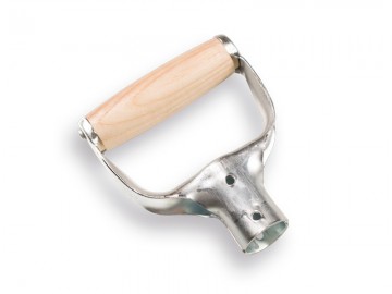 214100 d greep staal dicht model gatmaat o 30 mm