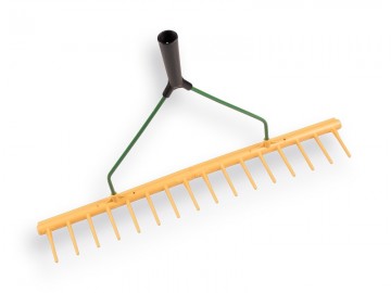 656025 polyhark   hooihark jost recht 16 tands 65 cm met egaliseerstrip zonder steel