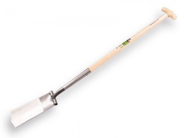 811062 kabelspade atlas diamant gepolijst ronde opstap met hickory t steel 80 cm