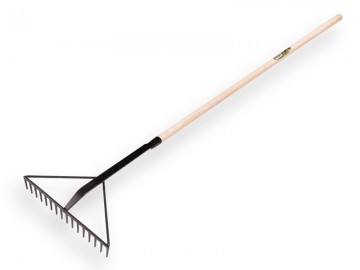 818217 asfalthark atlas versterkt zwart 16 tands met dul 60 cm en essen steel 130 cm vervanger v