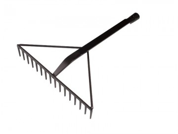 818218 asfalthark atlas versterkt zwart 16 tands met dul 60 cm zonder steel