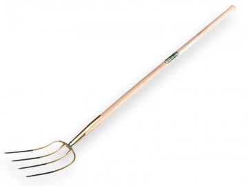 911072 mestvork offner 4 tands brons met atlas knopsteel 135 cm 0