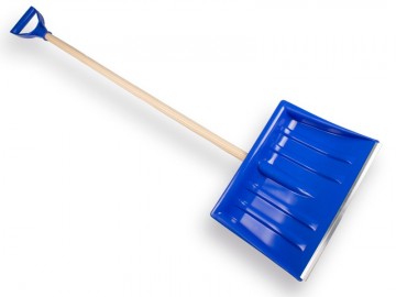 960450 sneeuwschuiver alpin 1a kunststof 40 cm met beuken steel en kunststof d greep