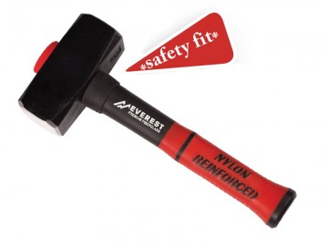 985015 moker   vuisthamer everest 1500 gram met fiberglassteel 30 cm
