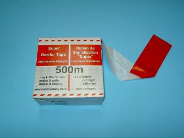 Afzetband 500 meter lang, 8 cm breed
