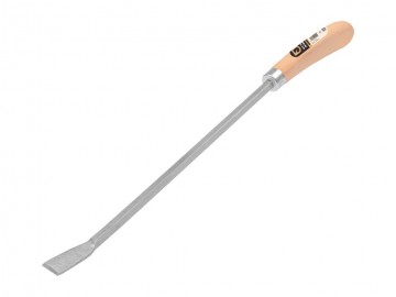 Aspergemes   onkruidsteker jimmy vierkant gesmeed 46 cm met ergonomische houten greep