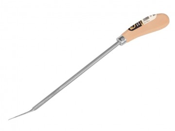 Aspergemes gesmeed 44 cm met houten greep 1