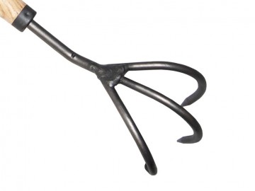 Cultivator de wit 3 tands essen handvat 480 mm