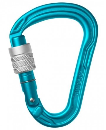 Edelrid hms carabiner karabijnhaak aluminium blauw 01