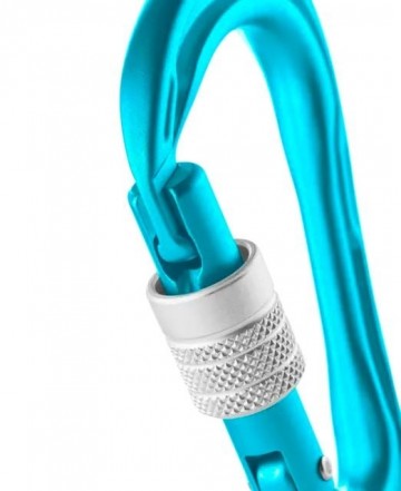 Edelrid hms carabiner karabijnhaak aluminium blauw 02