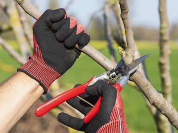 Handschoen felco 701 maat m hppe vezel met nitril coating 1