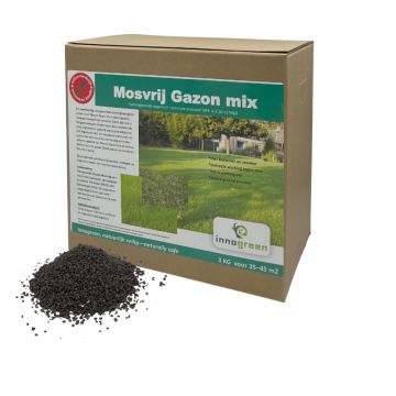Mosvrij gazon mix