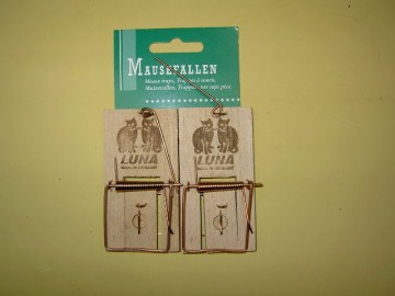 Muizeval Hout LUNA, 2 stuks ZB-kaart