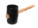 Rubberhamer gripline nr 4 hard 12 kg o 90 x 140 mm met essen steel