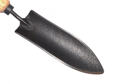 Verplantschepje de wit basic met essen handvat 14 cm