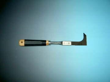 Voegenmesje met houten greep